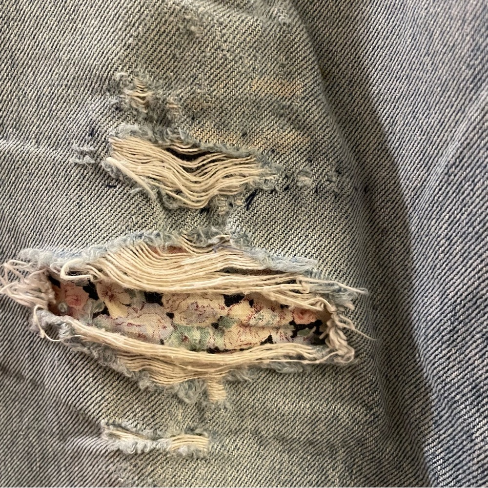 Vintage 90s Levis Grateful Dead Patchwork Hippie Festival Jeans - Picture 7 of 13